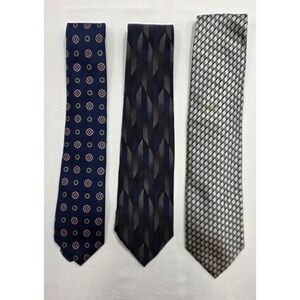 Oscar De La Renta, Bergamo, & Nieman Marcus Ties. Lot of 3.‎